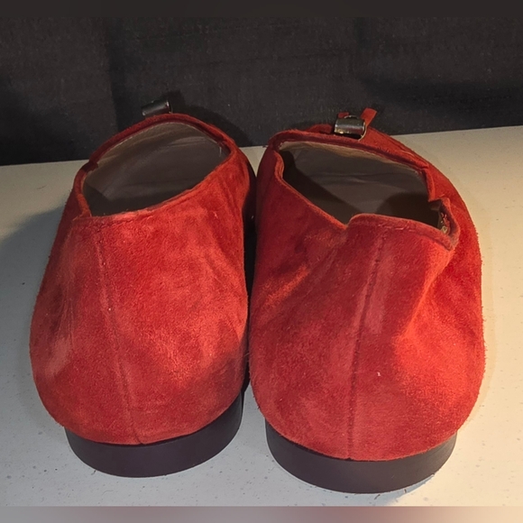 Stuart Weitzman red loafers size 6 - Picture 4 of 5